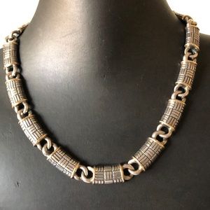 Suna Silver and 18K Gold Necklace